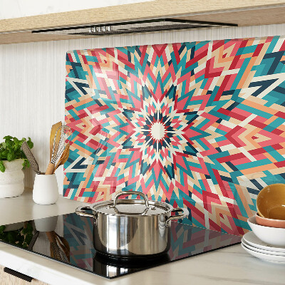 Cutting board Multicolored mandala
