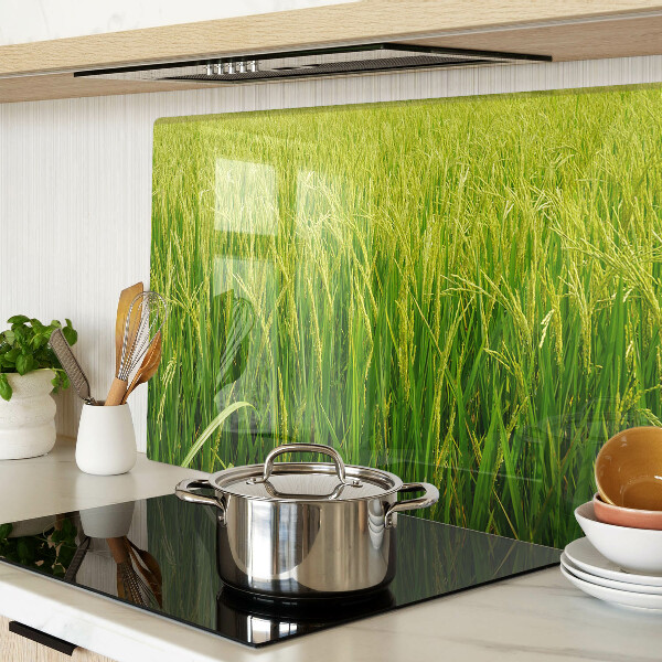 Chopping board Green field of grass