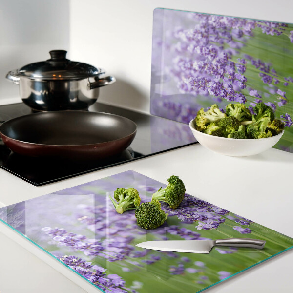 Cutting board Lavender field