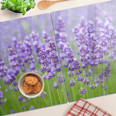 Cutting board Lavender field