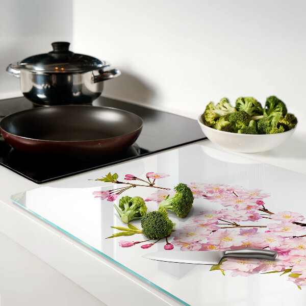 Cutting board Spring cherry blossom