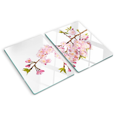 Cutting board Spring cherry blossom