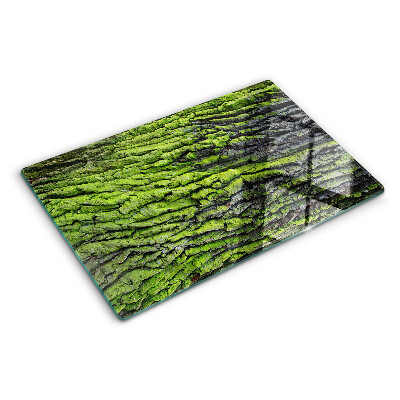 Chopping board Green tree bark