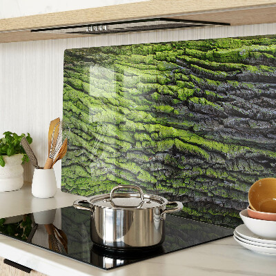 Chopping board Green tree bark