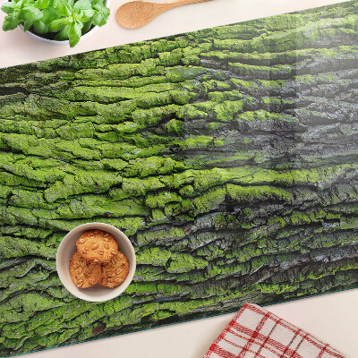 Chopping board Green tree bark