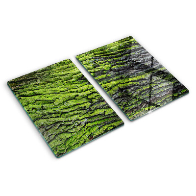Chopping board Green tree bark