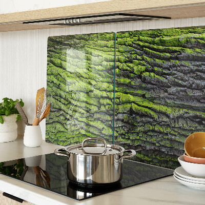 Chopping board Green tree bark