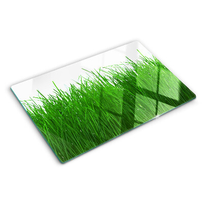 Cutting board Grass in the sun