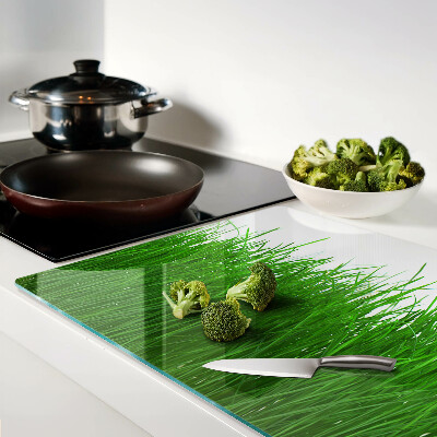 Cutting board Grass in the sun
