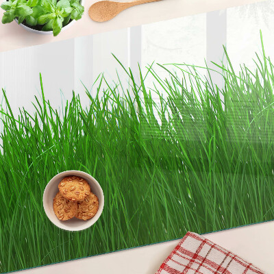 Cutting board Grass in the sun