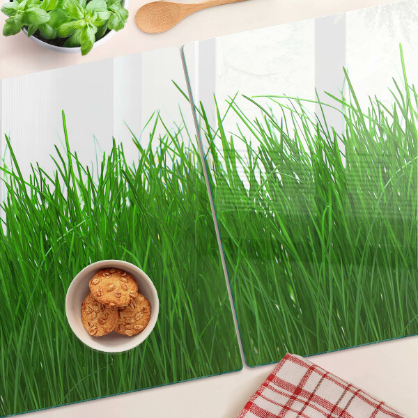 Cutting board Grass in the sun