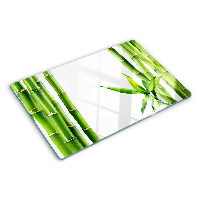 Chopping board Bamboo in green shades