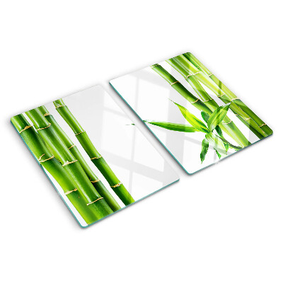 Chopping board Bamboo in green shades