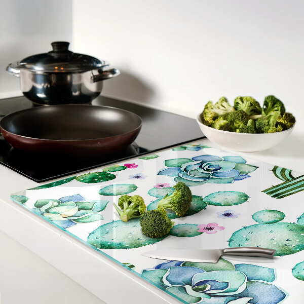 Cutting board Cacti and succulents