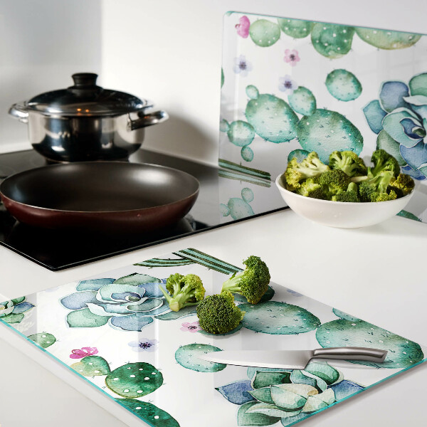 Cutting board Cacti and succulents