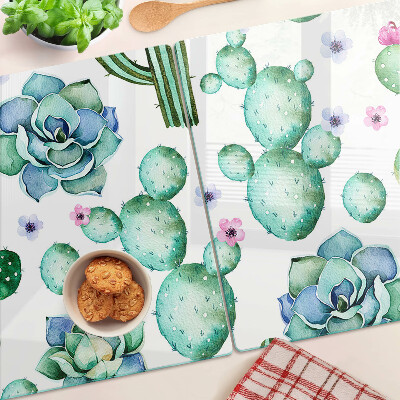 Cutting board Cacti and succulents