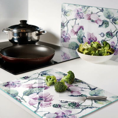 Chopping board Magnolia Floral Pattern