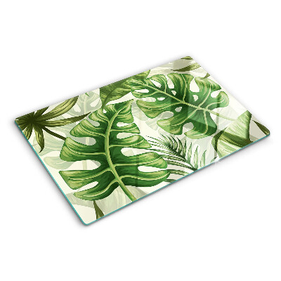 Cutting board Tropical leaves