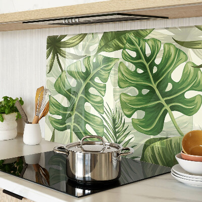 Cutting board Tropical leaves