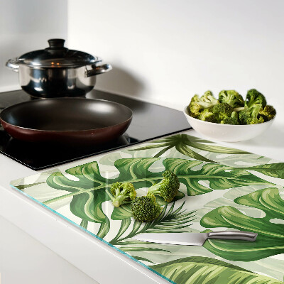 Cutting board Tropical leaves