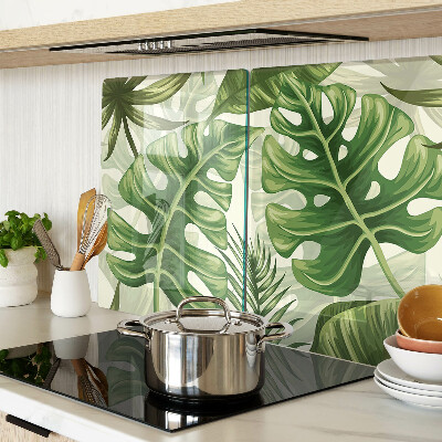 Cutting board Tropical leaves