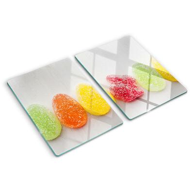 Chopping board Sweets in rainbow colors