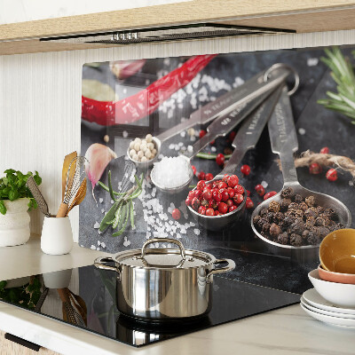 Cutting board Spices and herbs