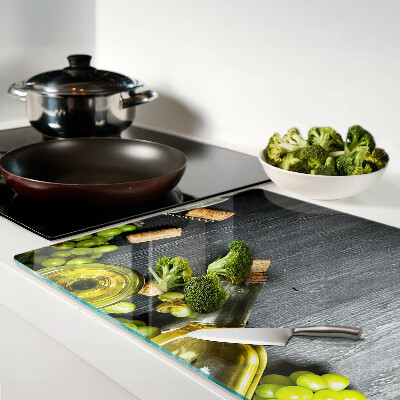 Chopping board Wine and grapes