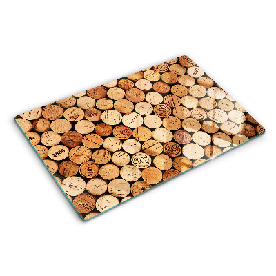 Chopping board Wine corks