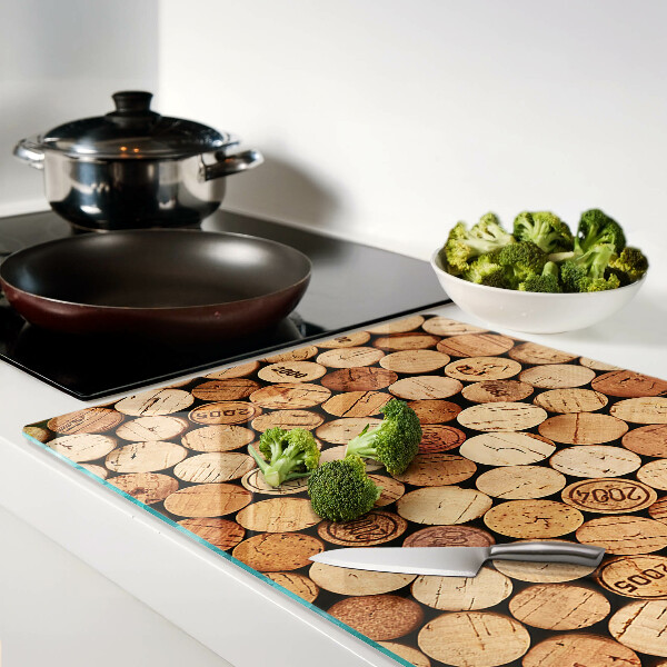 Chopping board Wine corks
