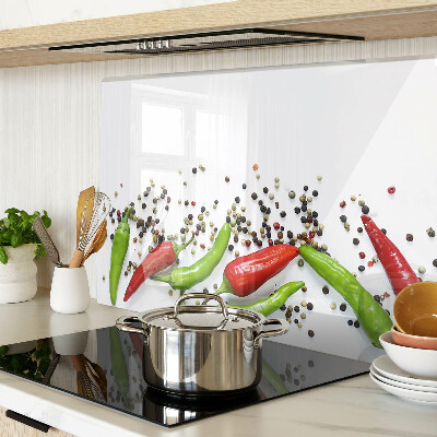 Chopping board Paprika and pepper