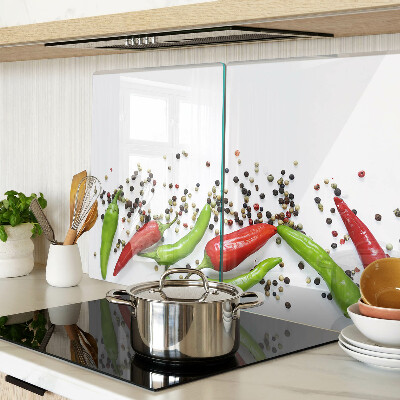 Chopping board Paprika and pepper