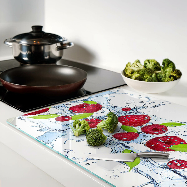 Cutting board Fruit in water