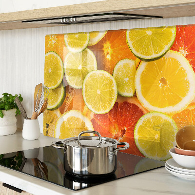 Glass chopping board Citrus and citrus fruits