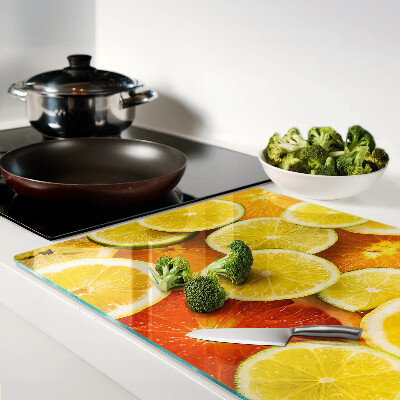 Glass chopping board Citrus and citrus fruits