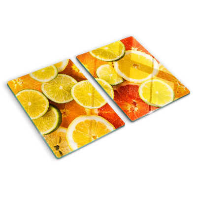 Glass chopping board Citrus and citrus fruits