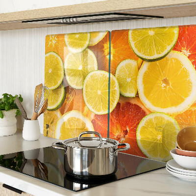 Glass chopping board Citrus and citrus fruits