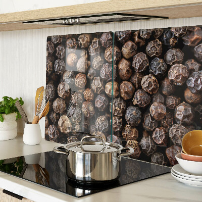 Glass cutting board Peppercorns