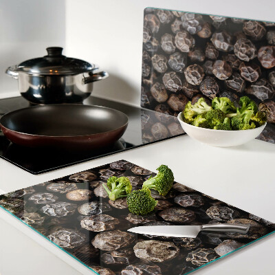 Glass cutting board Peppercorns