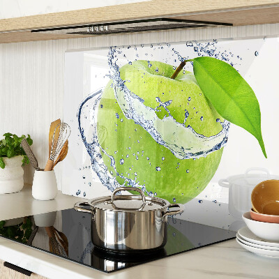 Chopping board Apple in water