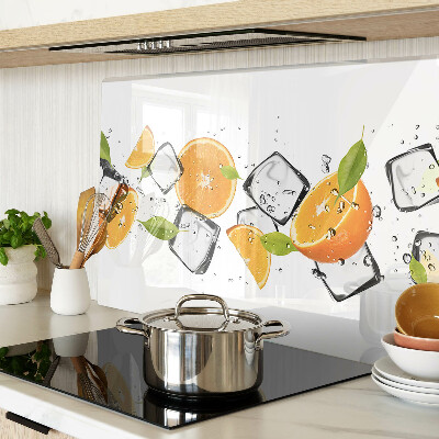 Cutting board Citrus with ice