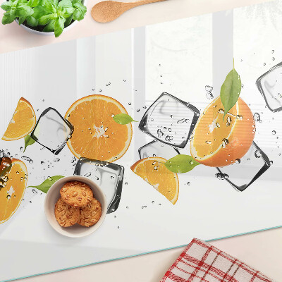 Cutting board Citrus with ice