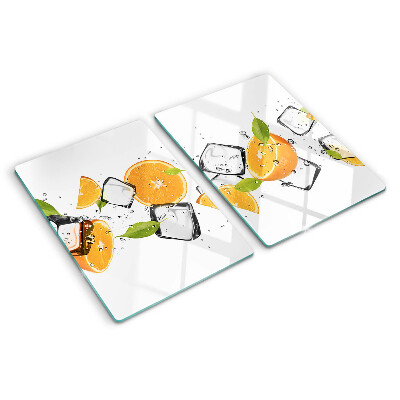 Cutting board Citrus with ice