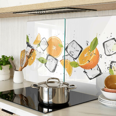 Cutting board Citrus with ice