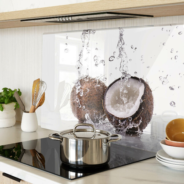 Chopping board Coconut in water