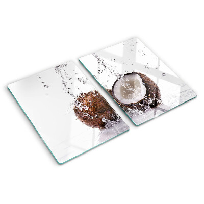 Chopping board Coconut in water