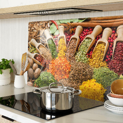 Cutting board Spices and herbs