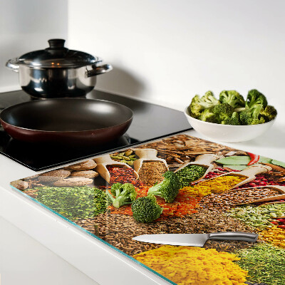 Cutting board Spices and herbs