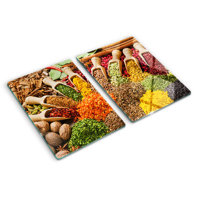 Cutting board Spices and herbs