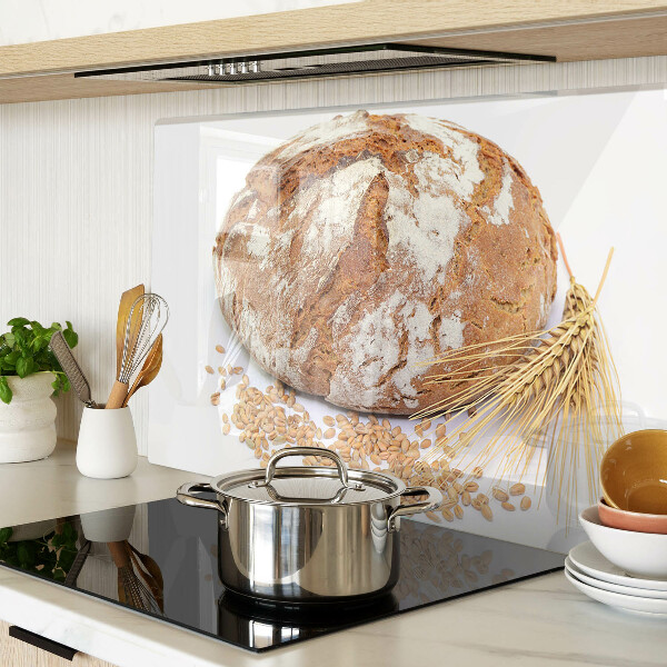 Glass kitchen board Bread and cereals